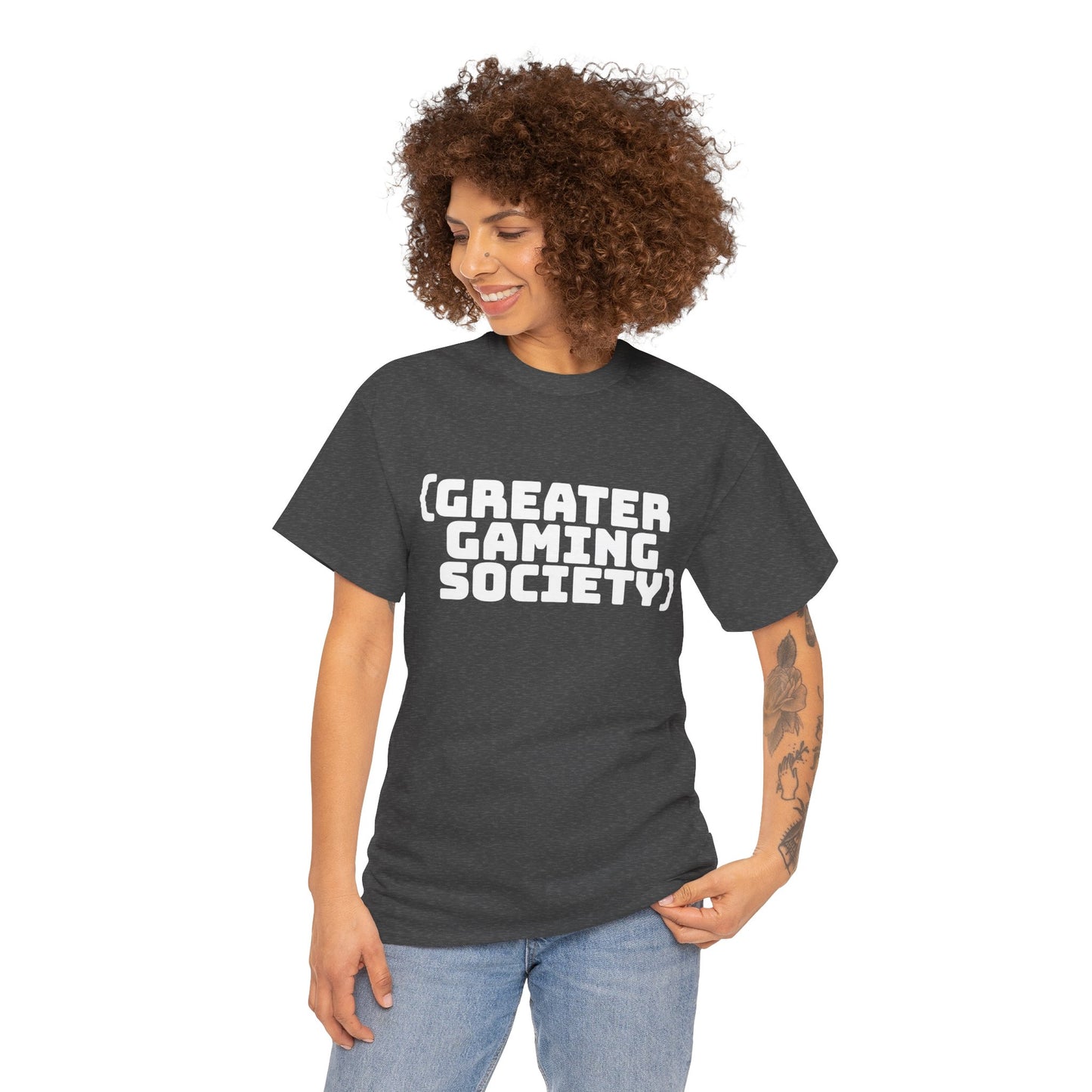 Greater Gaming Society Unisex Heavy Cotton Tee