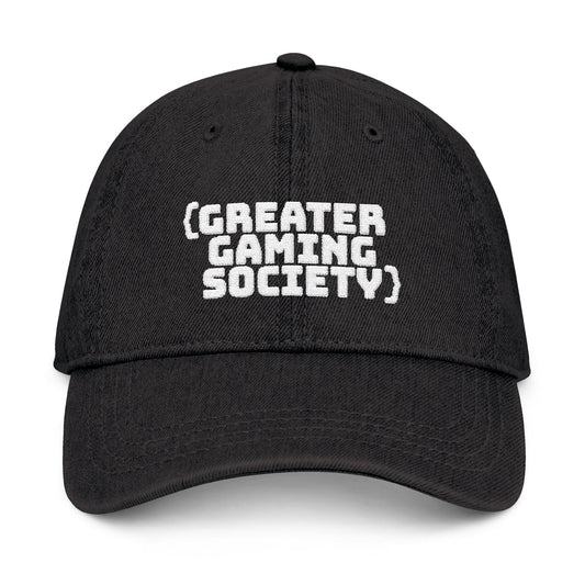 Embroidered Denim Hat - Greater Gaming Society